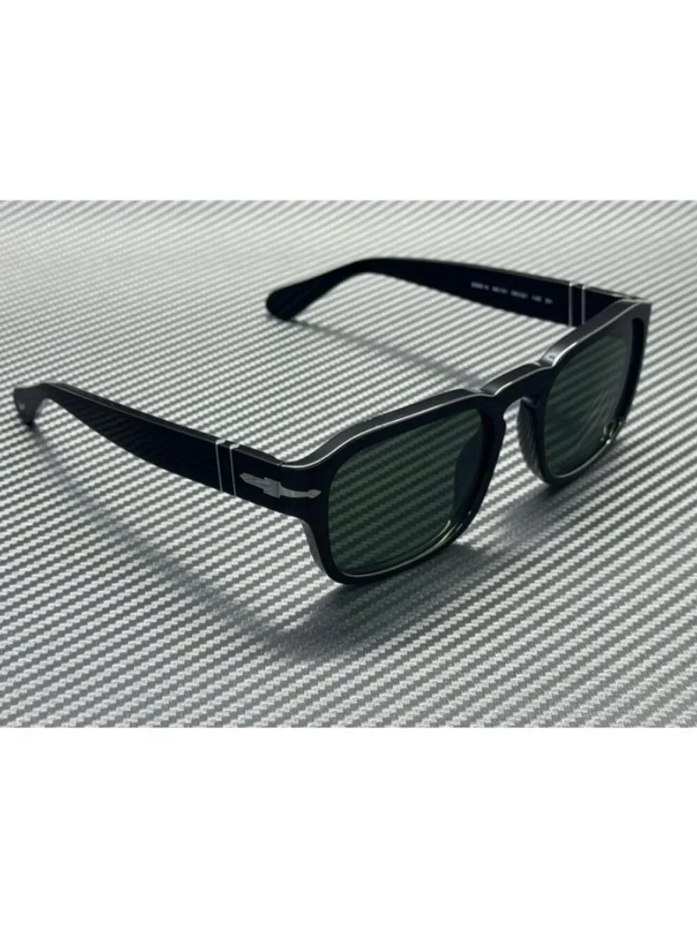New Persol Men Black Sunglasses 56-21-145